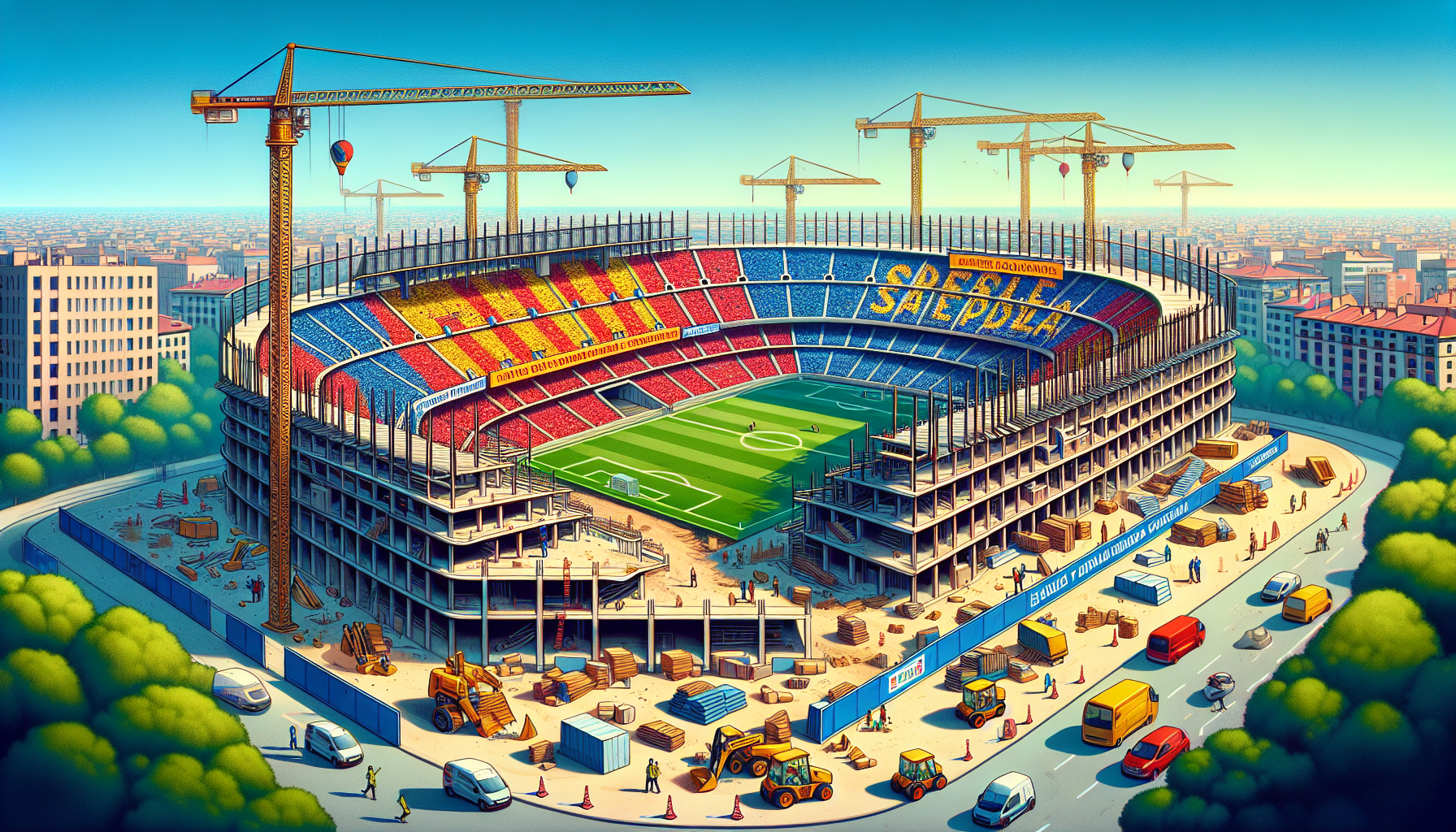 FC Barcelone : Le Retour au Camp Nou Retardé, Entre Défis et Espoirs